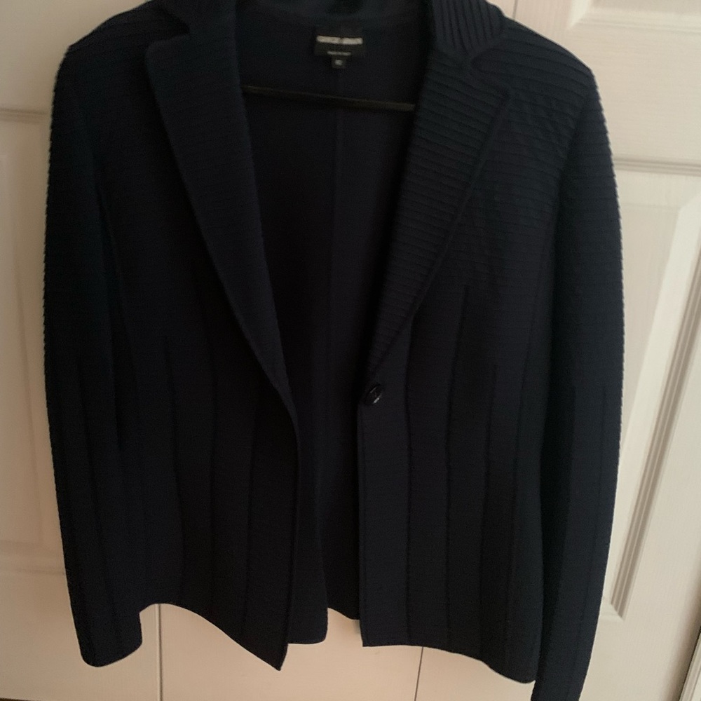 Giorgio Armani navy blue blazer